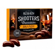 Конфеты Shooters Рошен с бренди ликером 150 гр Конфеты Shooters Рошен с бренди ликером 150 гр
