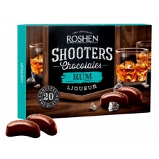 Конфеты Shooters Рошен с ромовым ликером 150 гр Конфеты Shooters Рошен с ромовым ликером 150 гр
