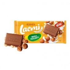Шоколад Рошен Lacmi молочный + цельный лесной орех